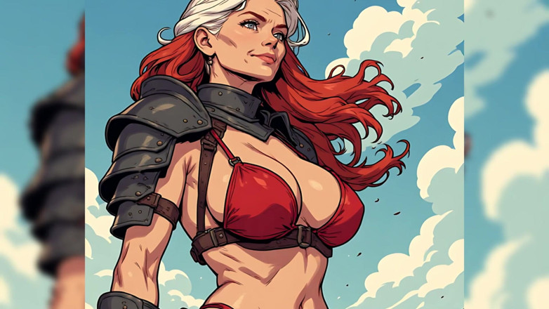 AI Porn: Anime Style Sexy Warrior MILFs
