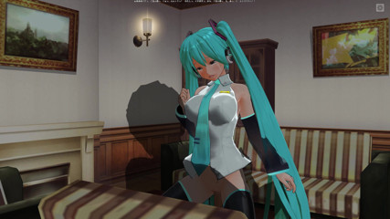 H3DC: 3D Hentai Hatsune Miku cavalga seu pau e recebe porra...
