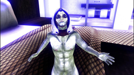denisporco animation: Chica gigante mini extraterrestres