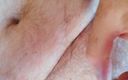 TheUKHairyBear: Cachonda británica peluda pelirroja tiene una paja dura