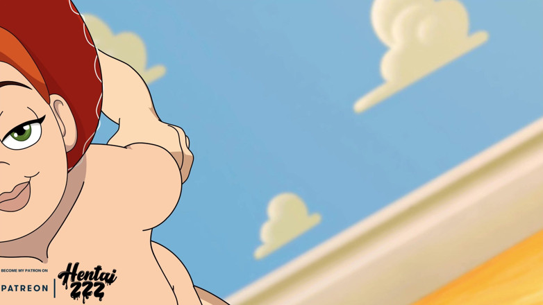 Hentai ZZZ: Doggystyle Jessie Toy Geschichte, Hentai-Animation