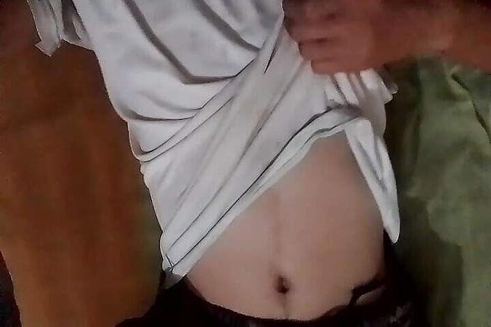 Gangbang straight: Solo goală care arată un film sexual