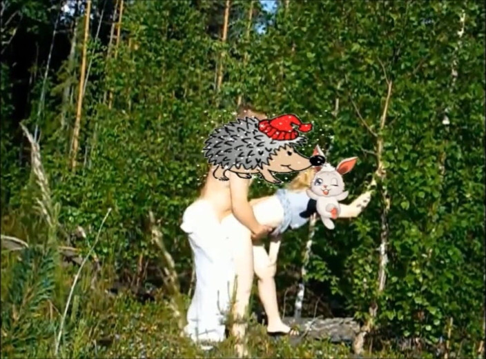 RS couple: Fodendo um companheiro de viagem no gramado