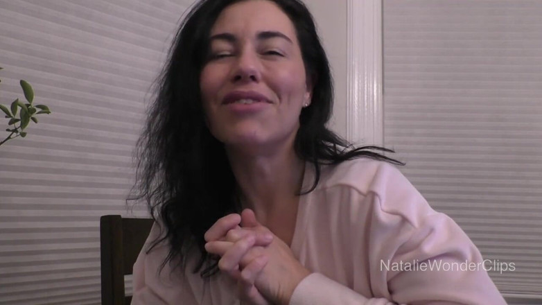 Natalie Wonder: Your stripper stepmom tells you all about her dick sucking...