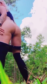 Fingering Myself in a Trail