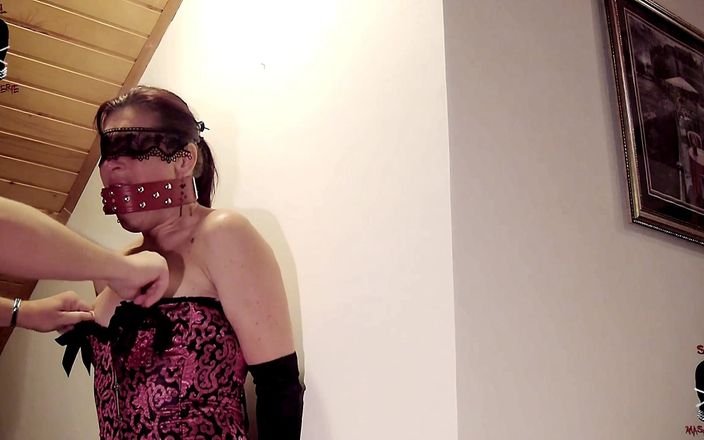 Spiel_maschinerie: Giant Penis Gag for an Absolute Slut Slave