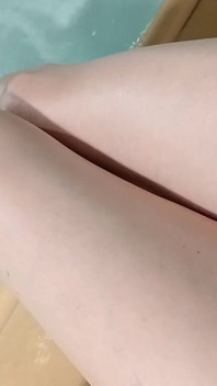 Japanese MILF by the Poolside