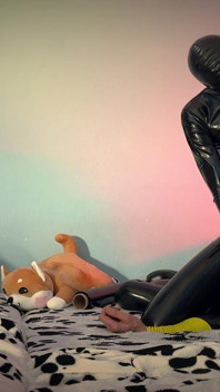 Latex Drone Session Gas Mask, Socks Fetish & Passionate Switch Play