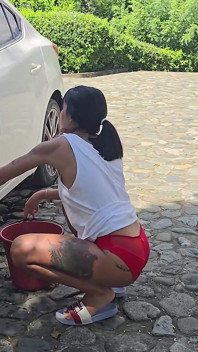 Sex in a Car Wash - Max Betancur and Athenea Rosse