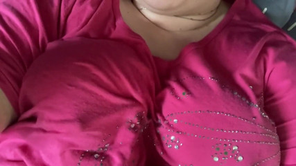 Real homemade BBW BBC porn: SSBBW gioca intensamente con le mie tette e i capezzoli