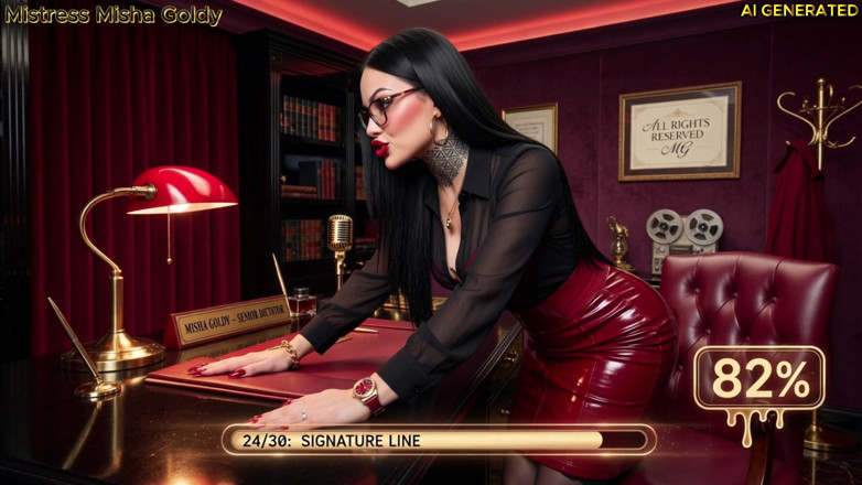 Goddess Misha Goldy: Дик-товка