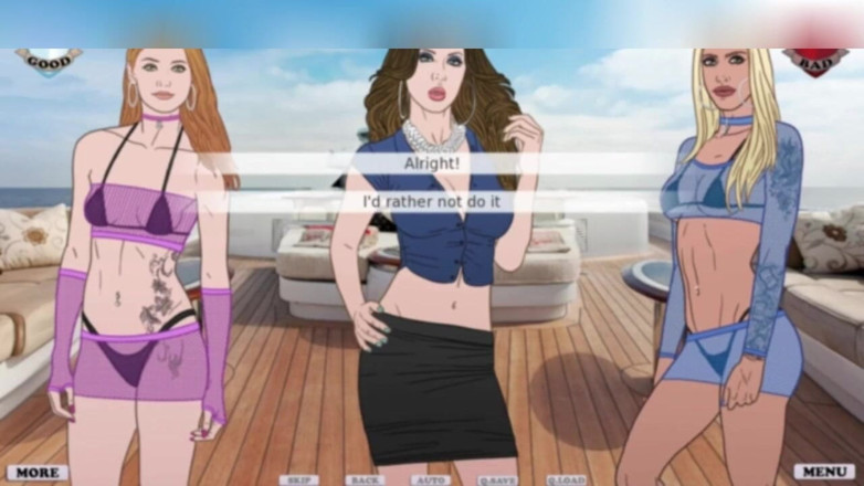3DXXXTEEN2 Cartoon: Blue balls for Tyrone and Eric.3D porn cartoon sex