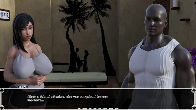 Dirty GamesXxX: Темна небеса азіатської кралі Тіфи з великими цицьками відчуває плотальне задоволення та сквіртує під час масажу великим м'язистим африканським хлопцем