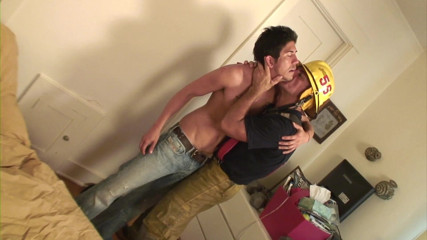 Male Dream: Naughty stud gets screwed and sprayed with load