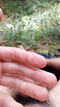 Jugando Con Una Gota De Líquido Preseminal - Edging En Plena Naturaleza