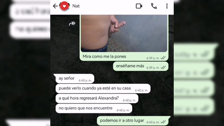 Natasha Caseros: Chat fierbinte cu prietena fiicăi mele vitregă cu sex