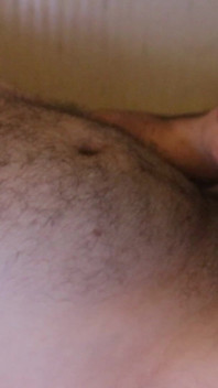 Hairy Gay Masturbating Uncut Cock