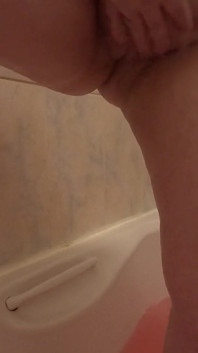 Shaving and Playing with Boobs in the Bath