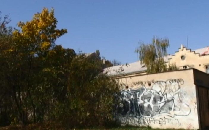 East Public: Tânăra brunetă adoră să fie transgresivă făcând sex în parc cu...