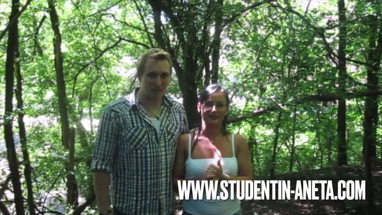 Studentin Aneta: Mein 1x sexo ao ar livre!!