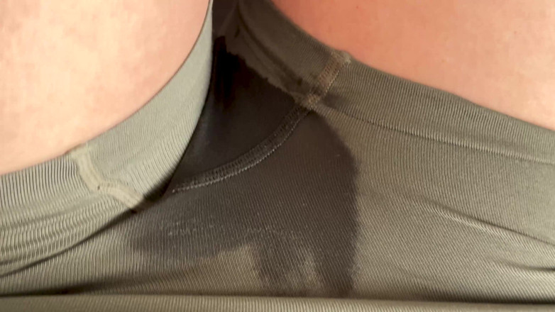 WowMarie: 視点:熱い愛撫は彼女の視点です。濡れたショートパンツでのマスターベーション - 濡れた愛撫 - 毛深い女の子のオーガズム