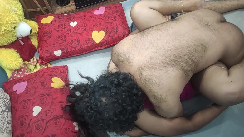 Vaigavarun45: Malayali casal quente foda em shimmy e faixas com ass...