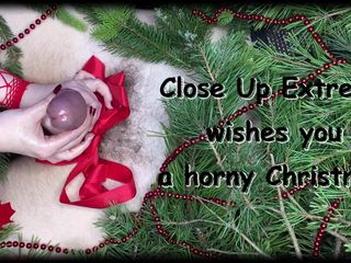 Close Up Extreme: Экстремальные пожелания тебе возбужденного Рождества крупным планом