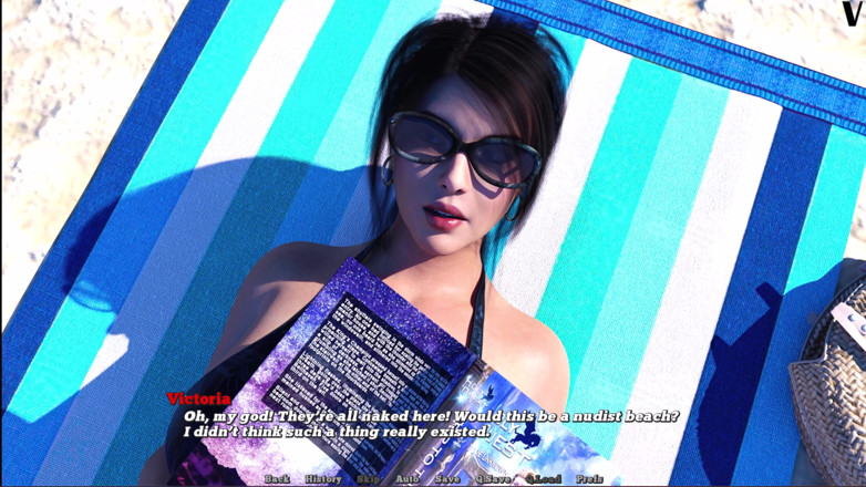 Johannes Gaming: Victoria in Big City 9 Victoria Was at a Nude Beach...