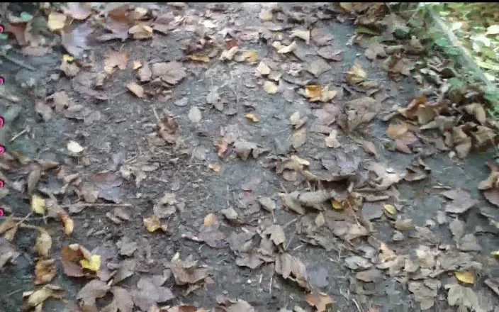 Carmen_Nylonjunge: Forest Walk - Part 1 Sport Shoes