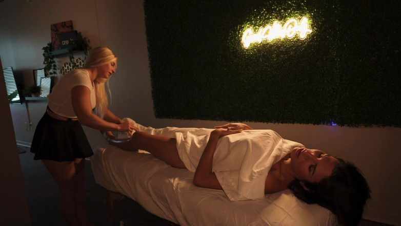 Naughty talulah trans: Urutan transeksual pancutan dubur