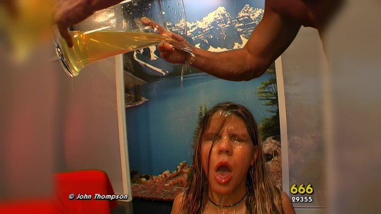 Gang Bang Germany: Ggg John Thompson Vintage Teen Blowbang and Piss Drink Compilation