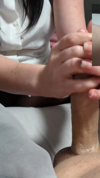 Penis Massage Mit Oil in Sexy Stockings and Pantyhose