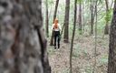 Super Jopka: Красивую телочку застукали в лесу