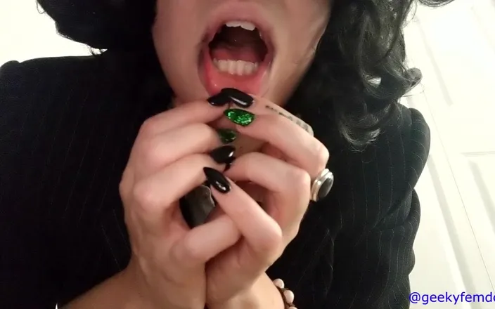 Geeky Femdom: Shadow Queen 3- Futa Goddess