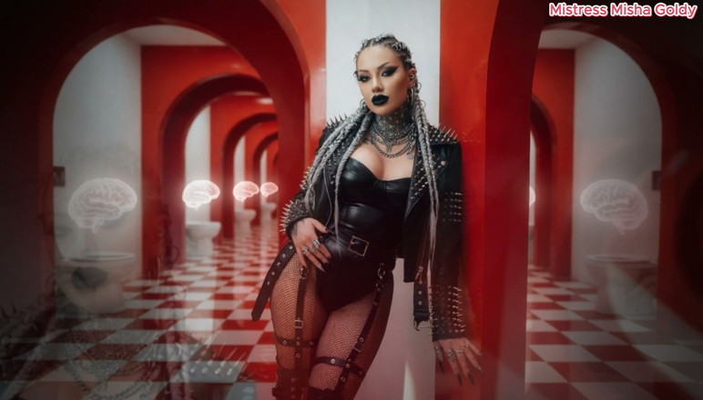 Goddess Misha Goldy: Tukar fikiran awak ke tandas saya