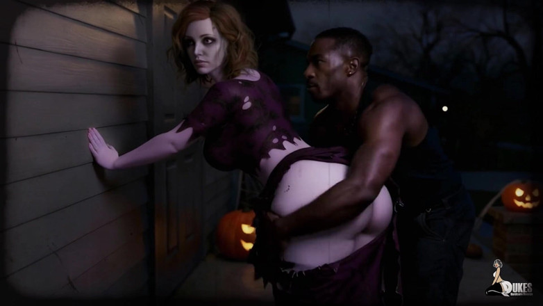 Dukes Hardcore Honeys: Pawg zombie kötü bir büyük zenci yarağı domaltarak alıyor