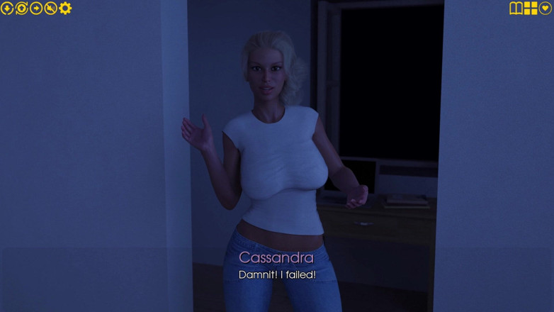 3D Cartoon Porn: My Pleasure 34 - juliana videollamada sexo con Barbara y luego se...