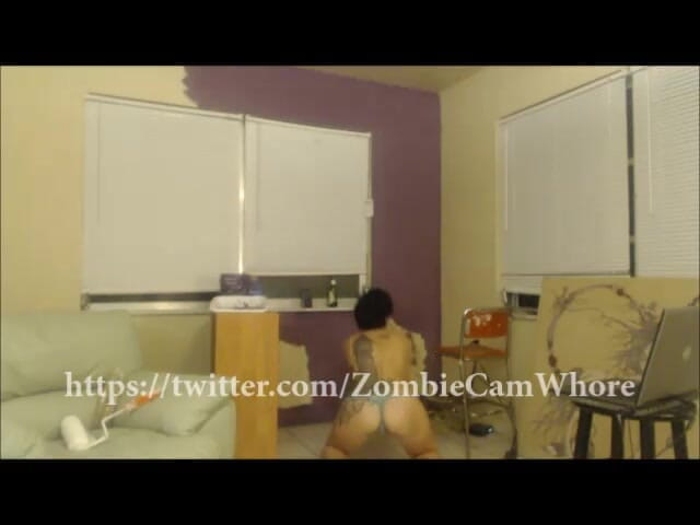 Goddess Vivian Leigh: Voyeur oben ohne malen