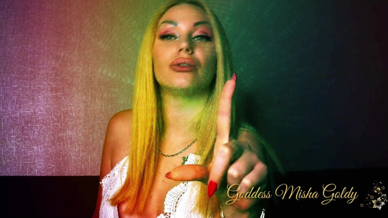 Goddess Misha Goldy: ASMR yang mempesonakan &amp; joi! Semakin saya menghinakan awak, semakin sukar...