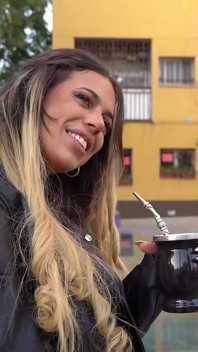 Argentinian Slut Tattooed Sucks Cock