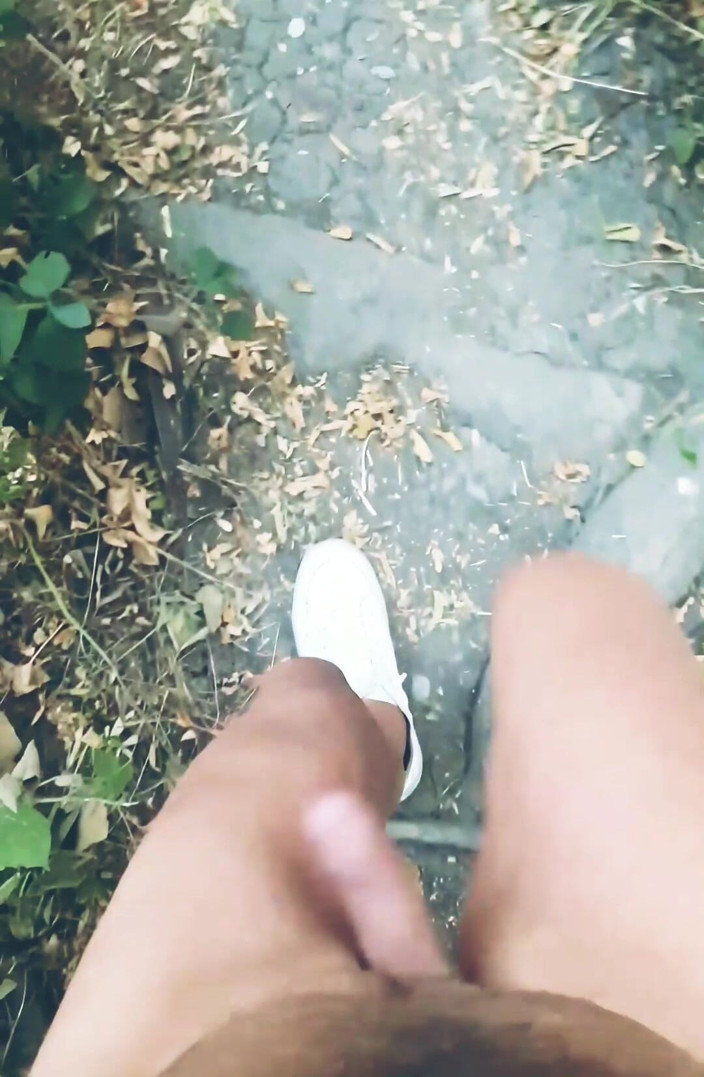 MaleModel: POV Naked Walk in the Woods