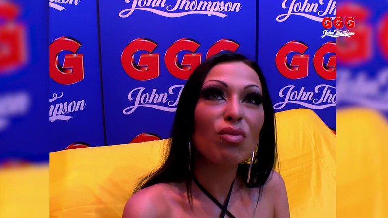 Gang Bang Germany: Ateşli esmer götten ağza ve yutuyor grup seks ggg john...