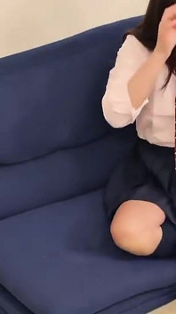 Japanese babe takes big black cock inside her