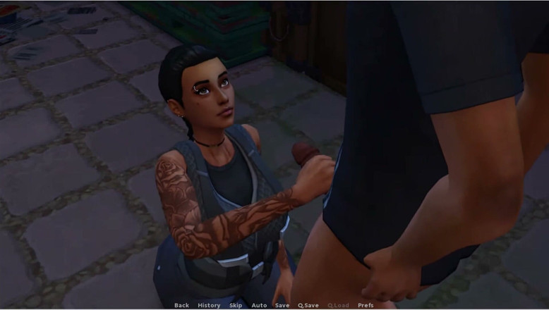 XXX Games Bunk: Insimology - Gameplay - Roleplay - Big Ass Tattoo MILF Fucks with Teen