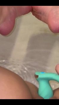 Self Thrusting Dildo in My Pussy