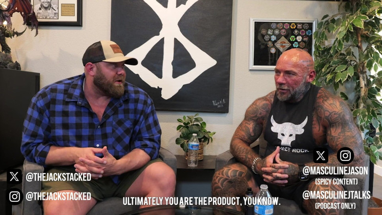 Raw and Uncensored with Masculine Jason: Porn Star Confessions - Jack Stacked (episode 222)
