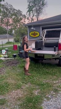 Petite Blonde PAWG Eva Summers 2025 Tiktok Outdoor Summer Fun