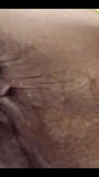 I Taught My Hairy Pussy to Stepson and Ask Him to Get His Cock and Make the Straw