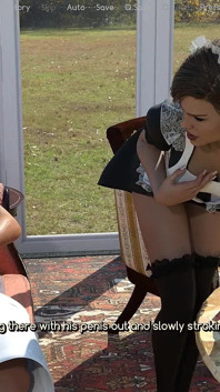 A Life Worth Living: Husband Sends His Wife to Jerk off the Neighbor in Housemaid Uniform - Episode 18