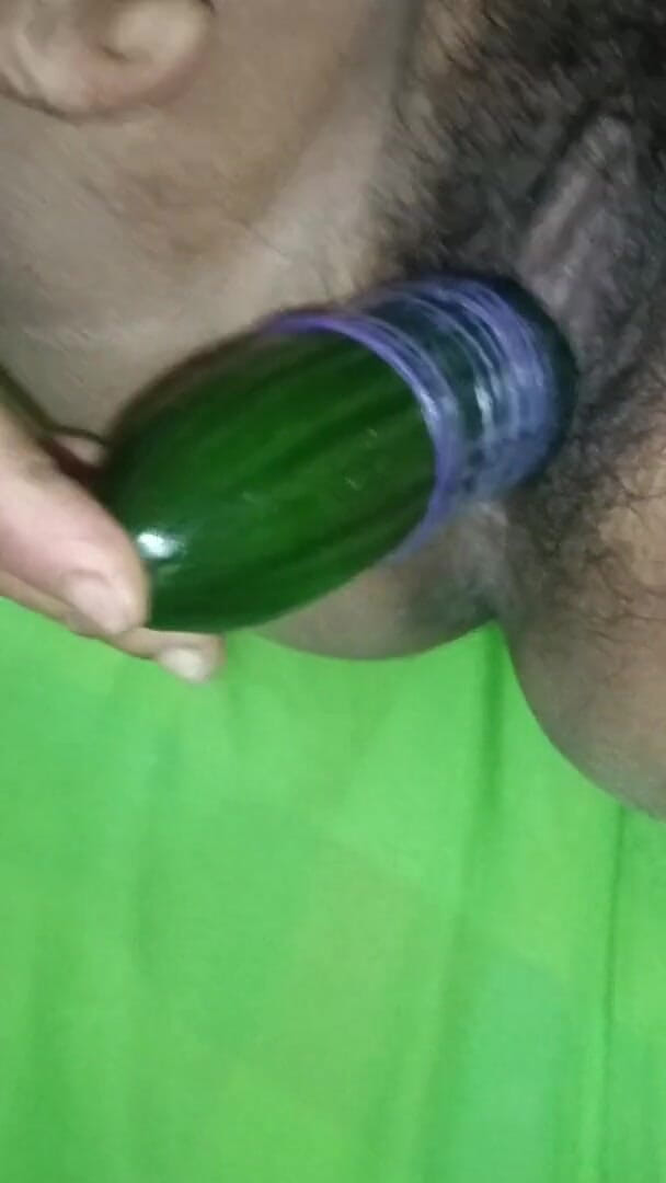 Self Sex with Cucumber (Babby doll babby)